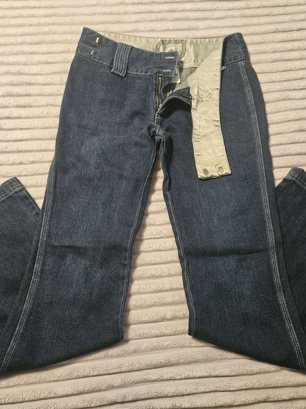 Guess Dark Indigo Straight Leg Jeans